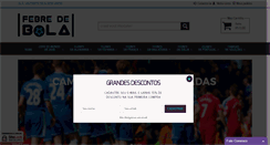 Desktop Screenshot of febredebola.com.br